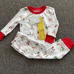 NWT Kissy Kissy baby Christmas Holiday pajamas so 12-18 months